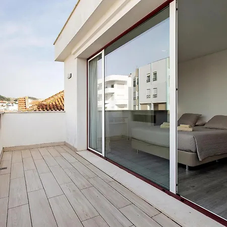 شقة Casa Dos Terracos Penthouse ساو مارتينهو دو بورتو